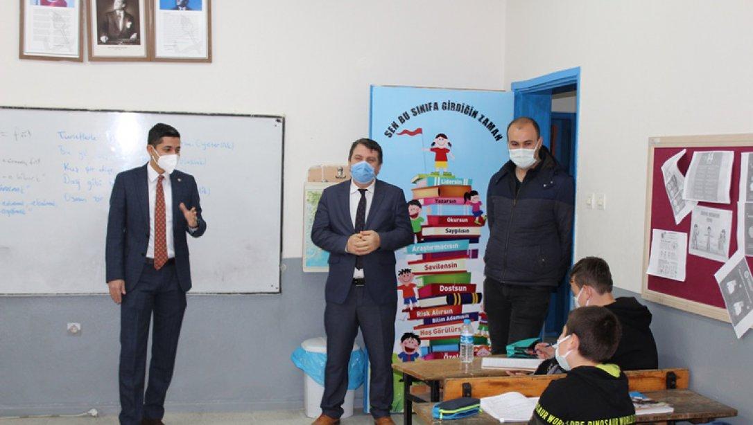 Kaymakamımız Sayın Mehmet Nesip Mahir Okullarımızı Ziyaret Etti