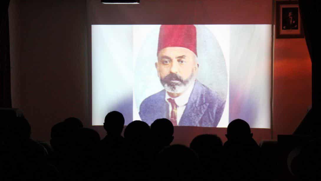 İstiklal Marşı'nın Kabul Edildiği Günü ve Mehmet Akif Ersoy'u Anma Günü Programı