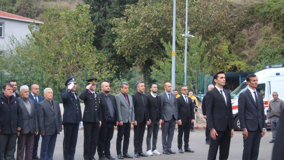 10 Kasım Atatürk'ün Ebediyete İntikalinin 85.Yıl Dönümü Münasebeti İle Anma Programı Düzenlendi.