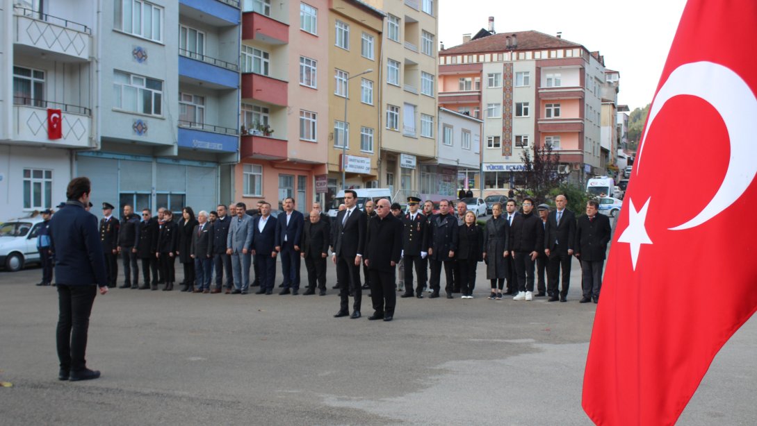 10 Kasım Atatürk'ün Ebediyete İntikalinin 86.Yıl Dönümü Münasebeti İle Anma Programı Düzenlendi.